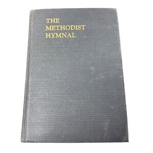 Methodist Hymnal 1939‎ Vintage Hymns Religious Music Protestant Church
